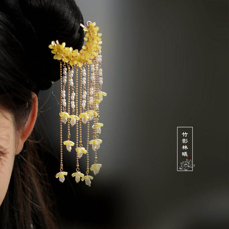 Hanbok Hair Pin - Starożytna spinka do włosów z osmantusem