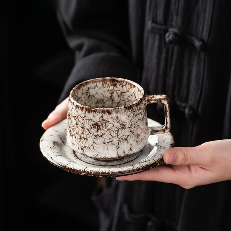 Celadon Ceramic Cup - Japoński kubek ceramiczny w stylu retro