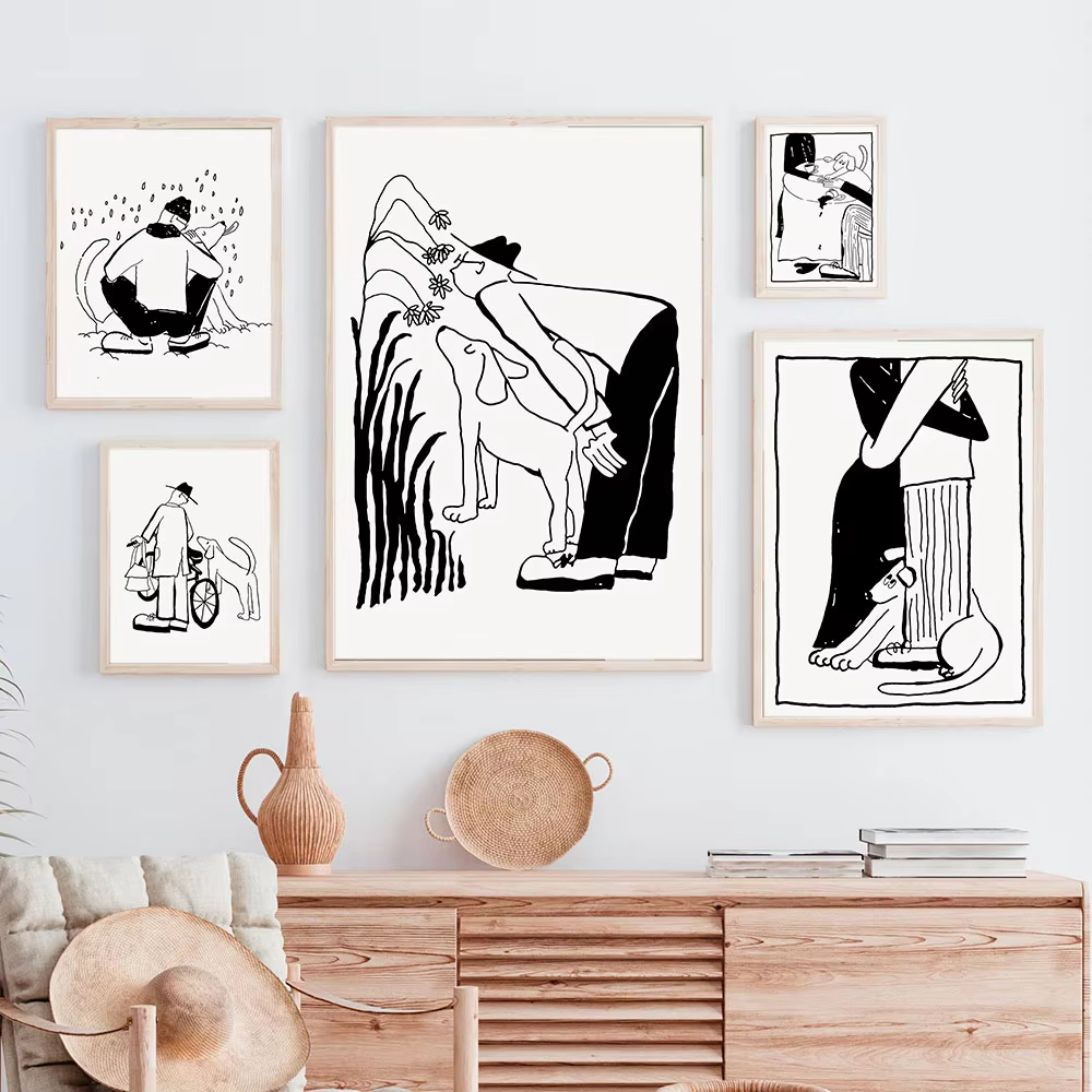 Modern Korean Lifestyle - Koreański minimalistyczny styl życia i plakat