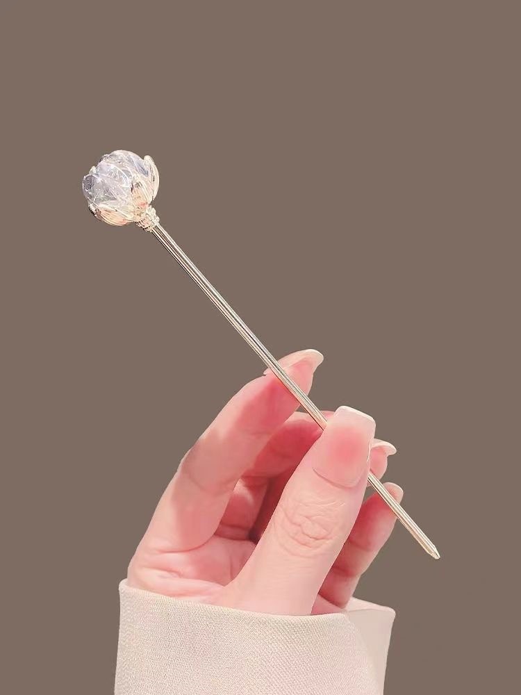 Hanbok Hair Pin - Kryształowa spinka do włosów dla kobiet,