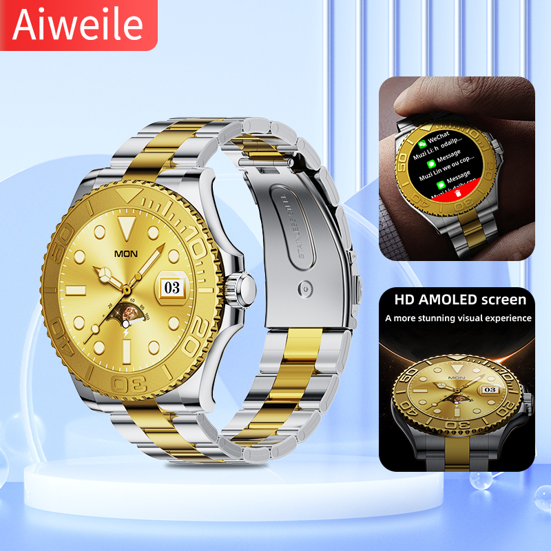 Korean Men Lifestyle - Aiweile AW46 nowy styl Smart Watch