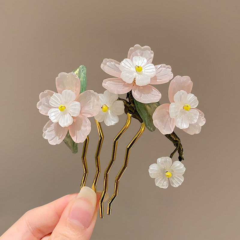 Hanbok Hair Pin - 1 szt. Klasyczny grzebień do włosów