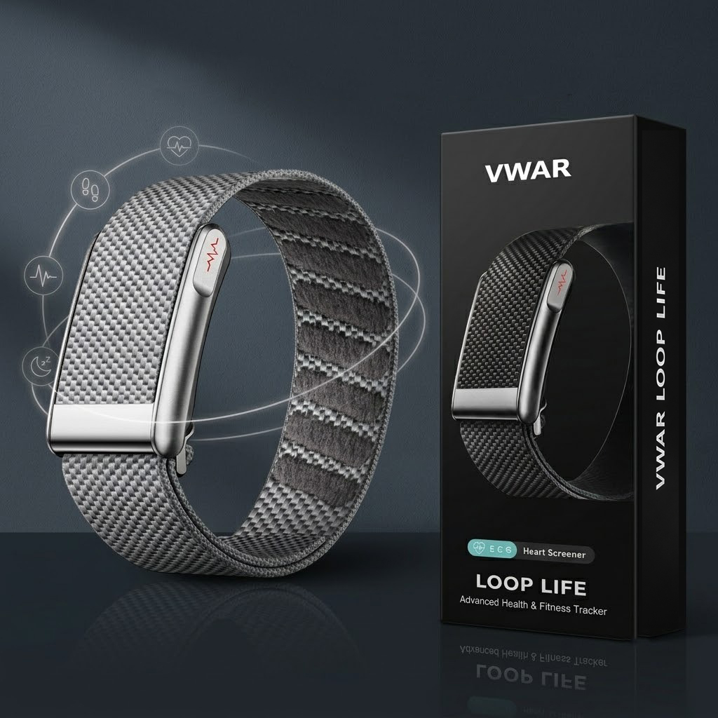 Korean Men Lifestyle - Oryginalny monitor aktywności VWAR Loop Life
