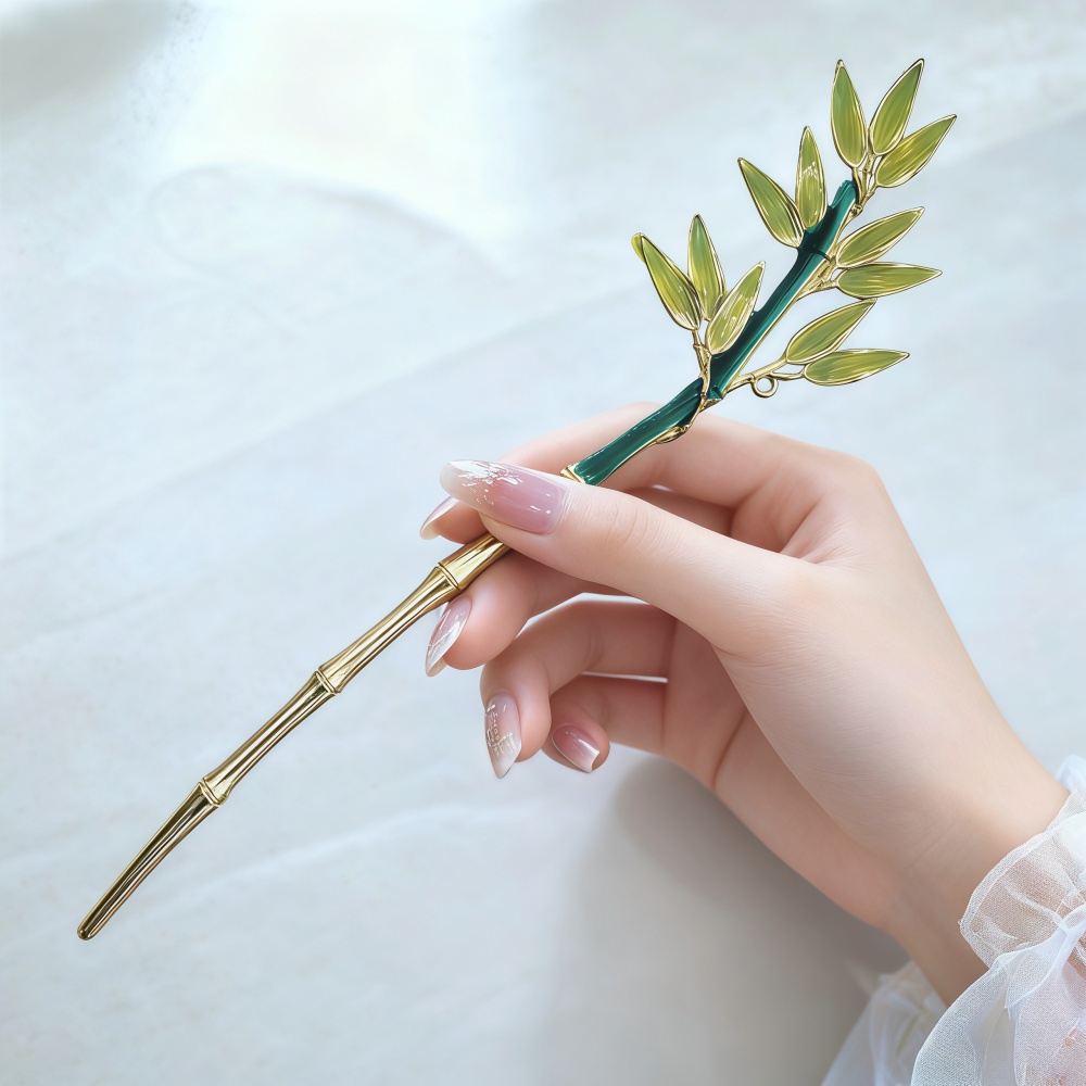 Emaliowana spinka do włosów ze – Hanbok Hair Pin recenzja i cena