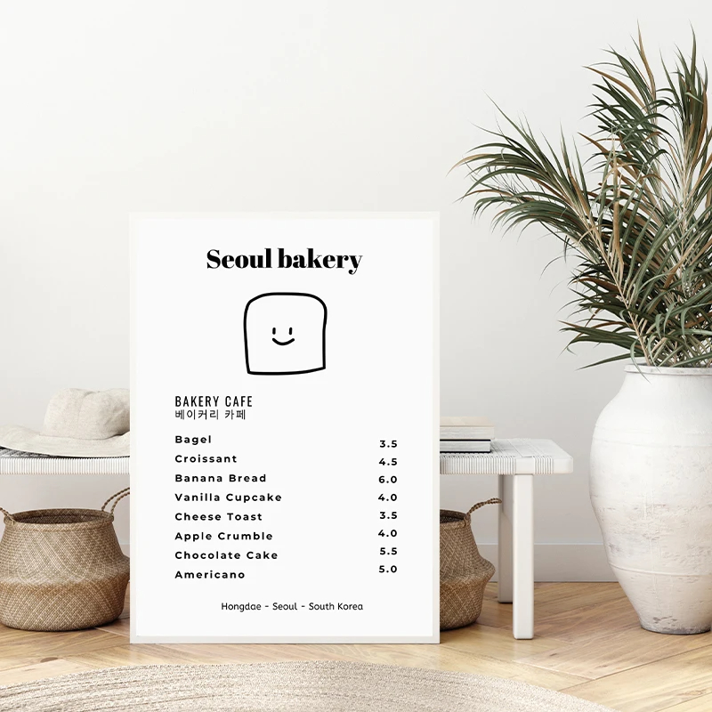 Urocze, minimalistyczne plakat – Modern Korean Lifestyle recenzja i cena