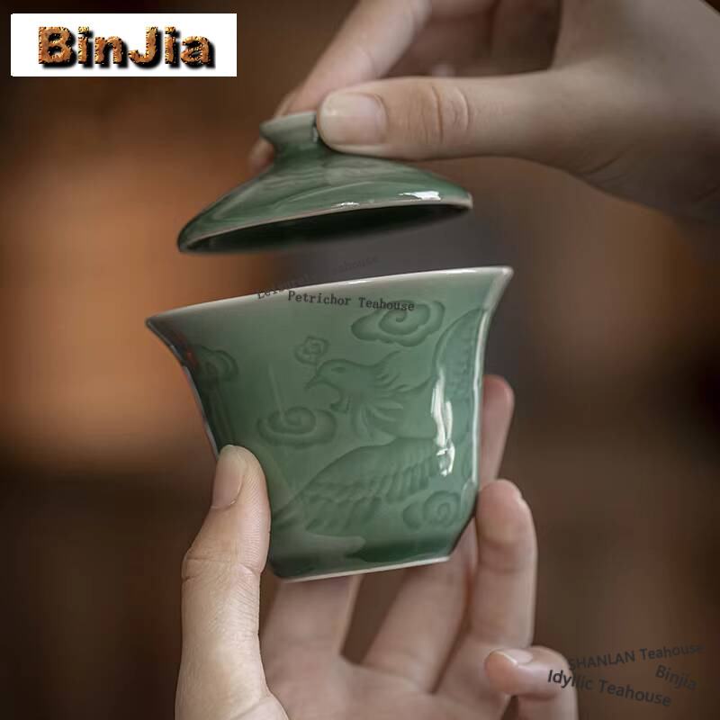 100ml Antyczny Celadonowy Gaiw – Celadon Ceramic Cup recenzja i cena