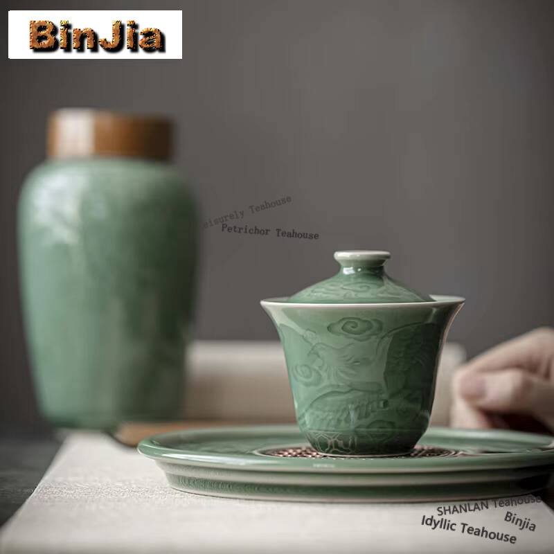 100ml Antyczny Celadonowy Gaiw – Celadon Ceramic Cup recenzja i cena