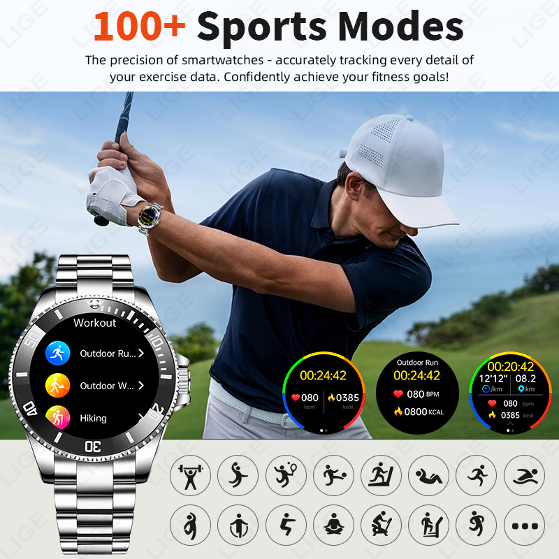 LIGE Nowy Styl Luksusowy Smart – Korean Men Lifestyle recenzja i cena