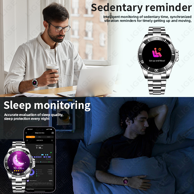 LIGE Nowy Styl Luksusowy Smart – Korean Men Lifestyle recenzja i cena