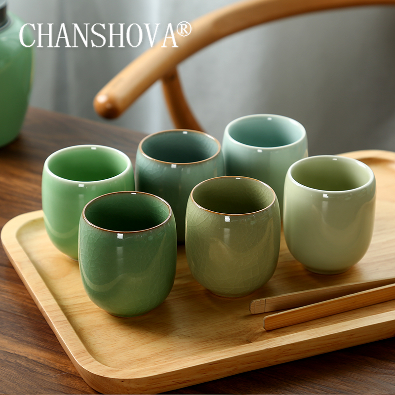 CHANSHOVA-Porcelanowy zestaw f – Celadon Ceramic Cup recenzja i cena