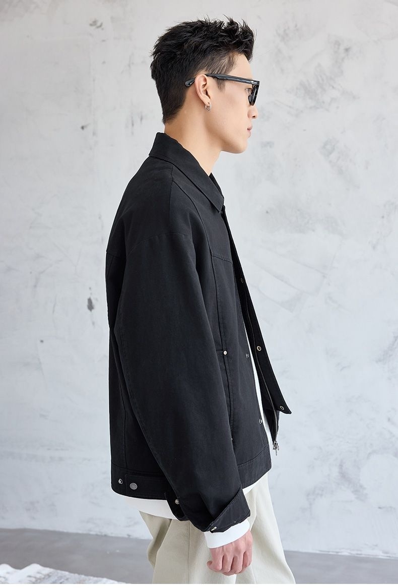Męska kurtka płaszcz koreański – Korean Men Lifestyle recenzja i cena
