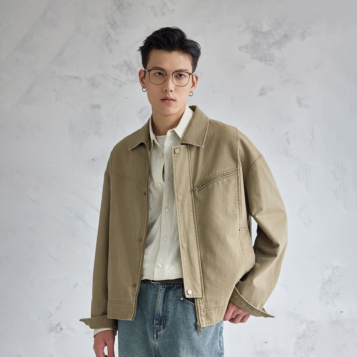 Męska kurtka płaszcz koreański – Korean Men Lifestyle recenzja i cena