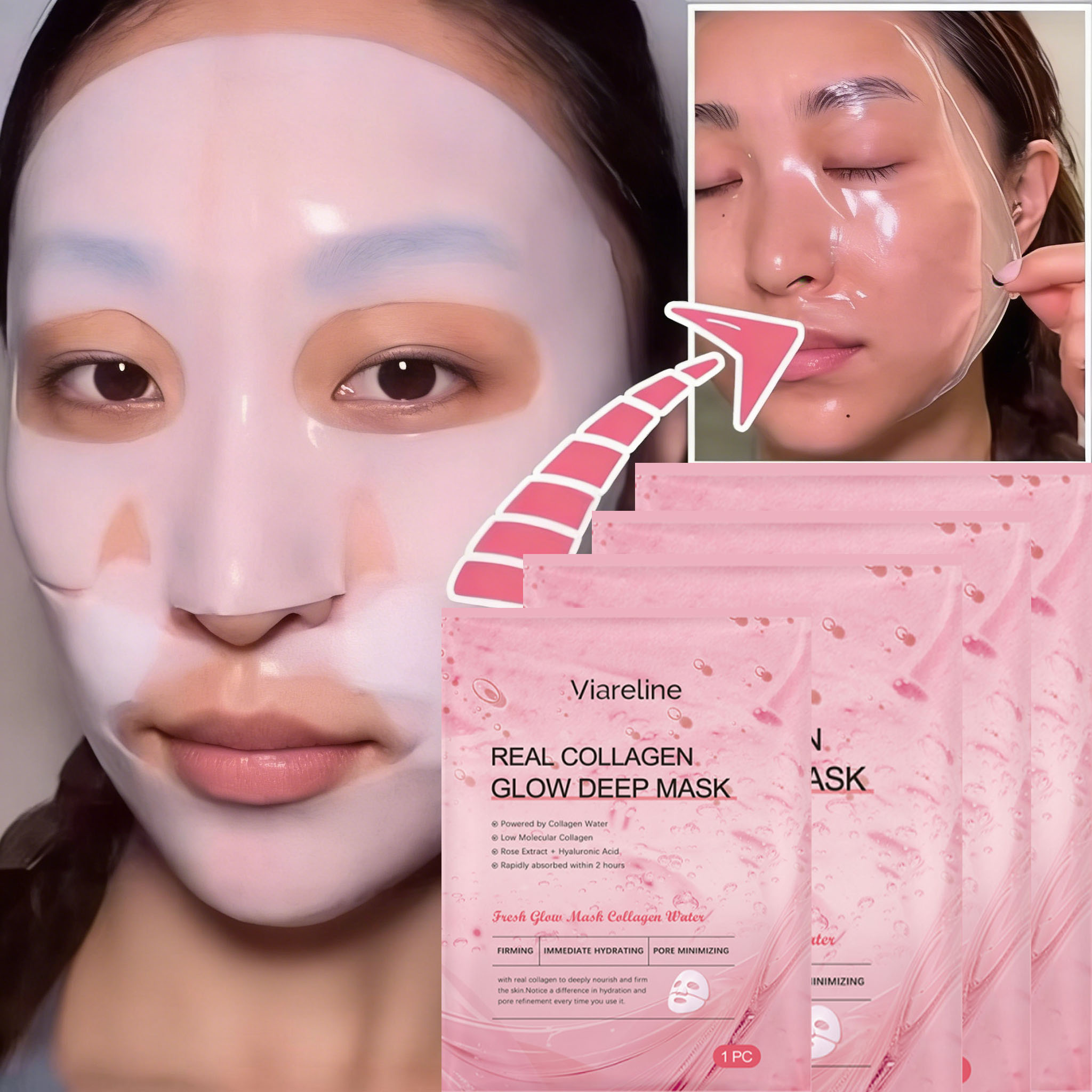 Nocna Maska Kolagenowa z DNA Ł – Korean Skincare Routine recenzja i cena