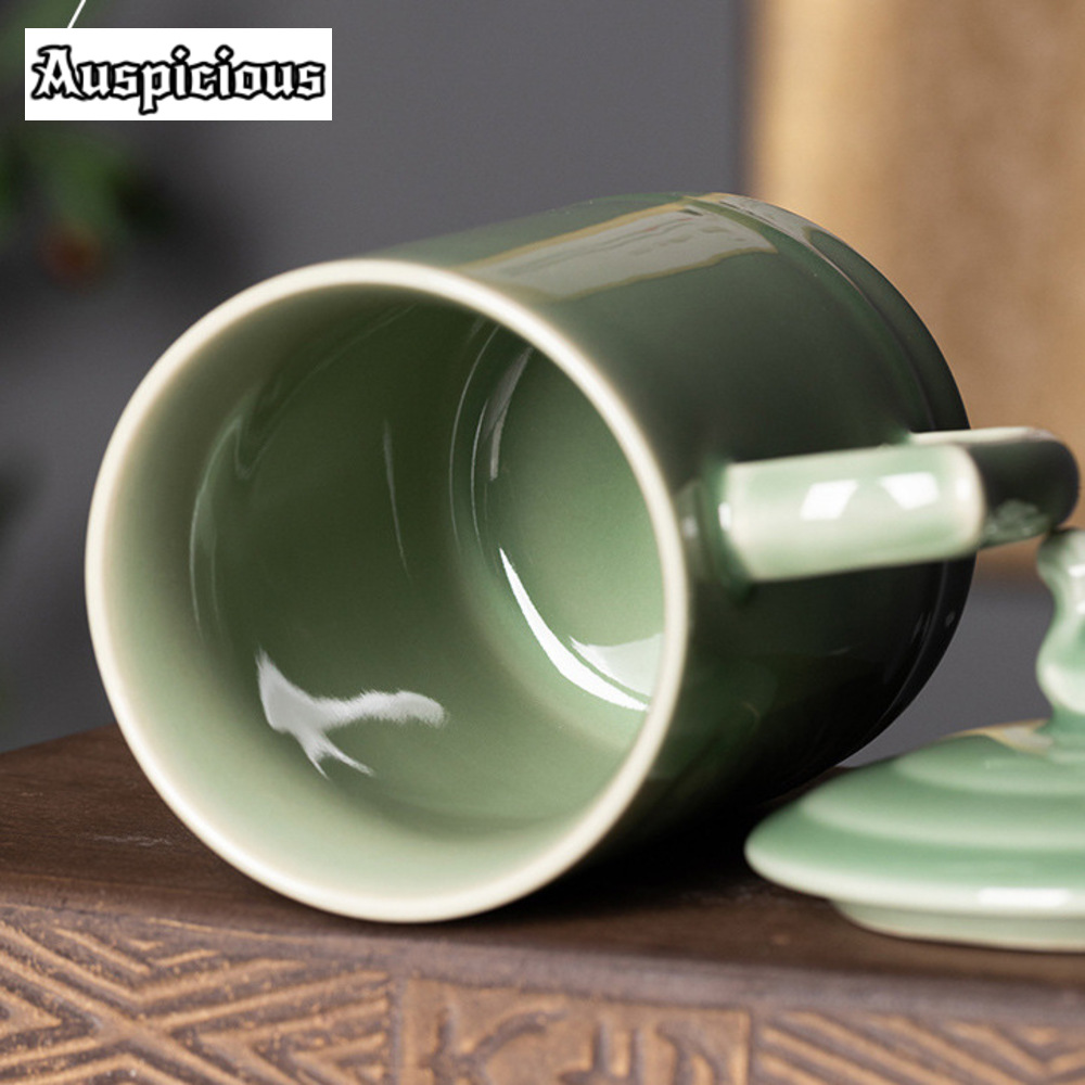 500ml Ręcznie robiony kubek na – Celadon Ceramic Cup recenzja i cena