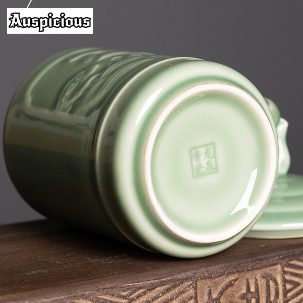 500ml Ręcznie robiony kubek na – Celadon Ceramic Cup recenzja i cena