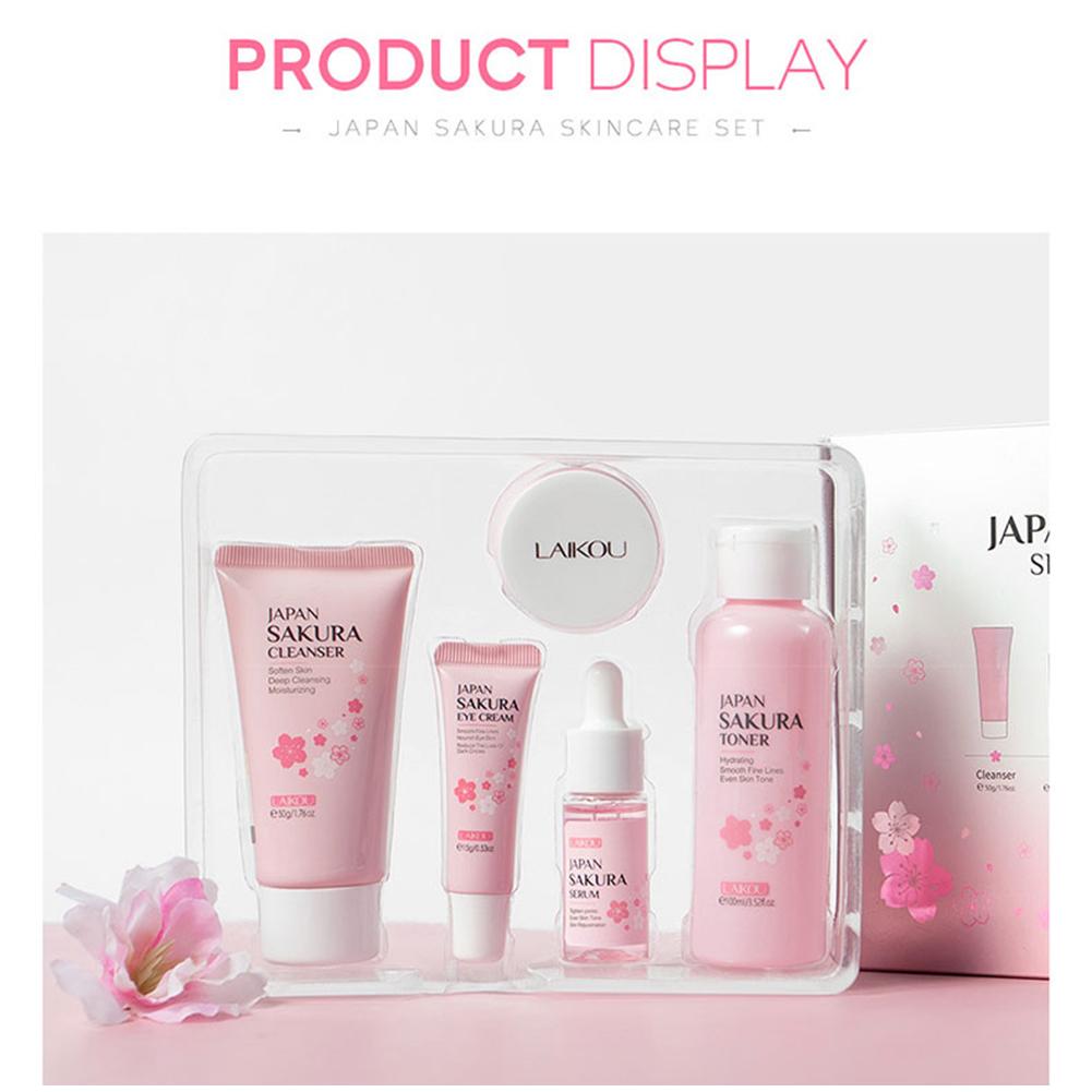 5/3szt/zestaw Sakura Zestawy d – Korean Skincare Routine recenzja i cena