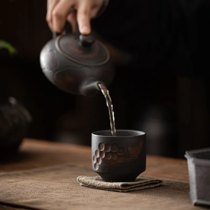 Fioletowa ceramika Jianshui z  – Celadon Ceramic Cup recenzja i cena